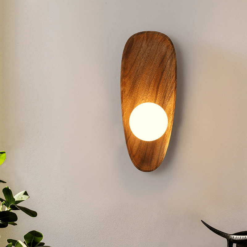 Natürliche Holzwandlampe – Gemütliche Beleuchtung Für Ihr Zuhause 1