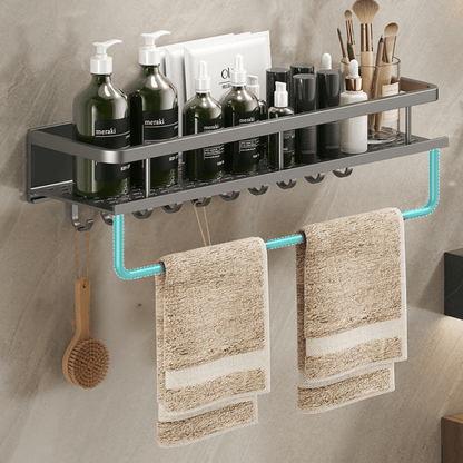 **Neat Nest Aluminium-Aufbewahrungsregal – Stilvolle Wandmontage für Ordnung** 3