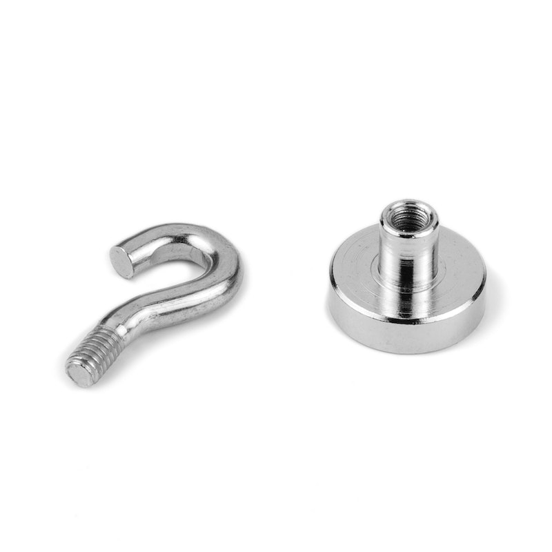 Neodym-Topfmagnet Mit Gewindehaken – Robuste Haltekraft Für Vielseitige Anwendungen 3