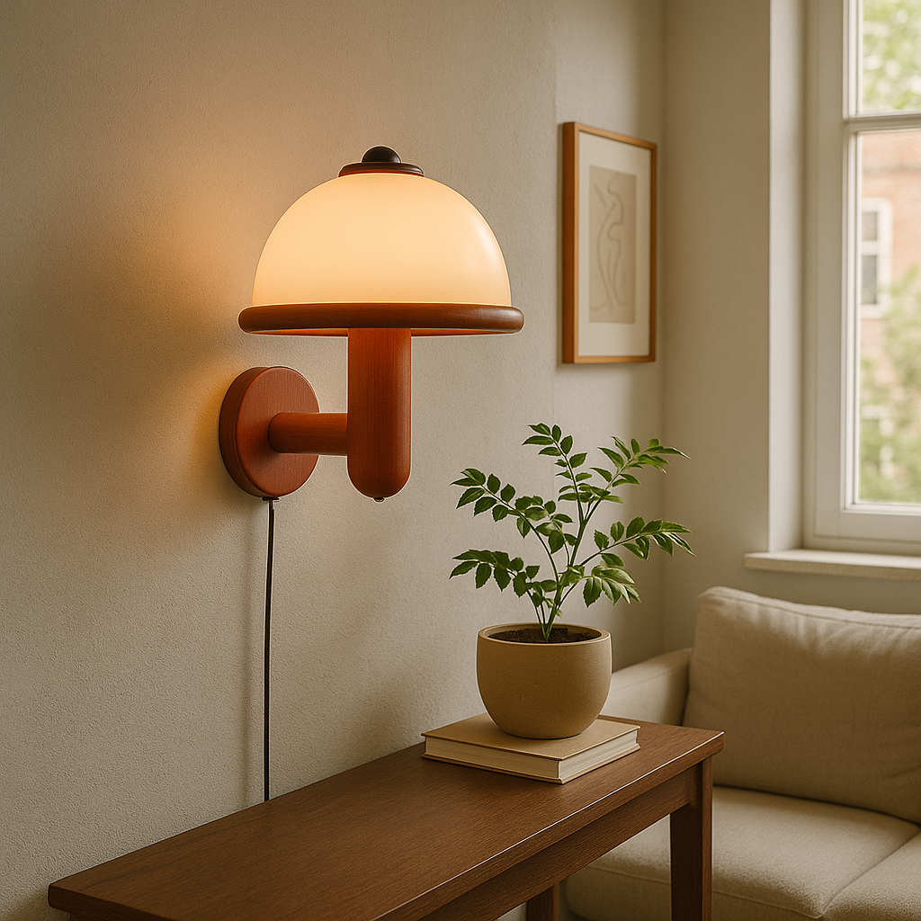 NordShroom Wandleuchte Eiche – Behagliches Licht für Ihr Zuhause 1