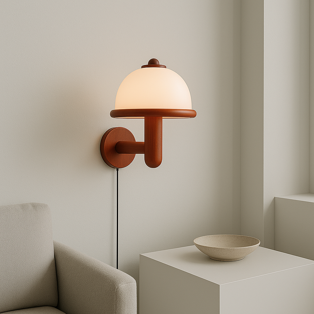 NordShroom Wandleuchte Eiche – Behagliches Licht für Ihr Zuhause 3