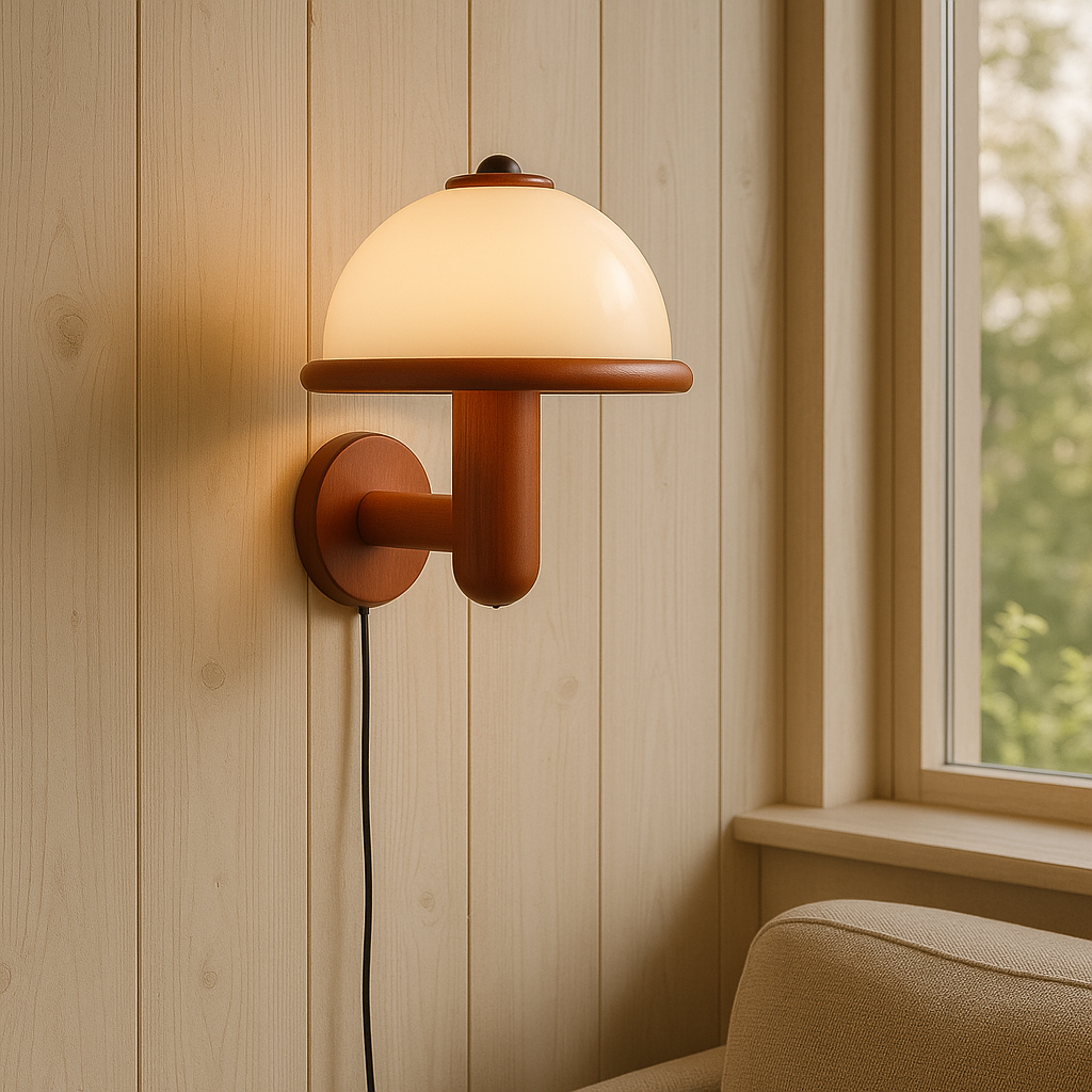 NordShroom Wandleuchte Eiche – Behagliches Licht für Ihr Zuhause 4
