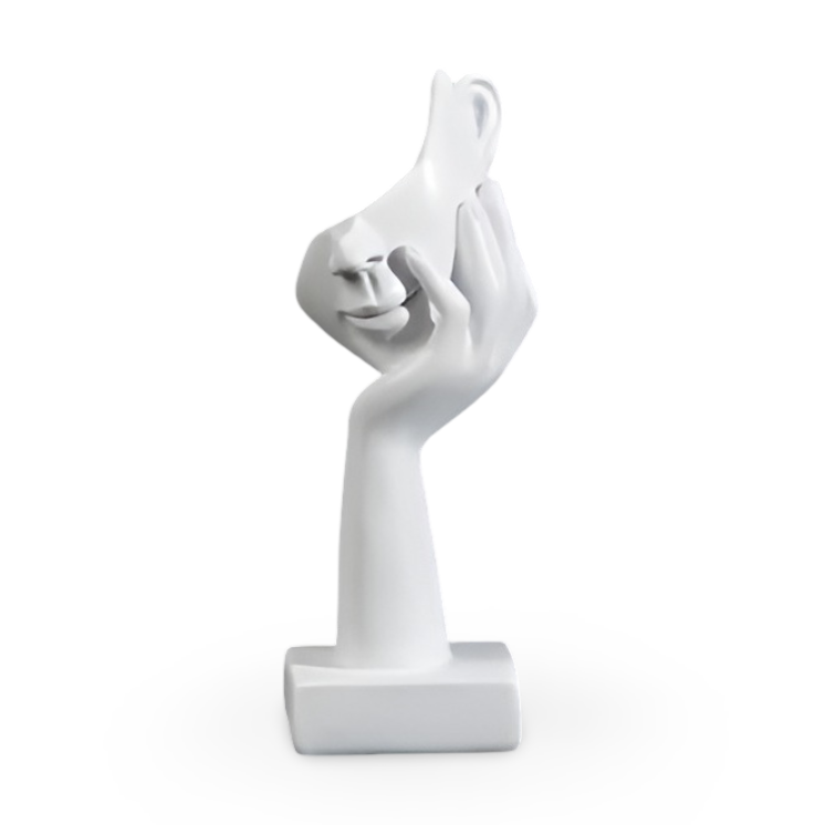 Nordic Mind Herzskulptur – Abstrakte Eleganz Für Inspirierende Räume 13