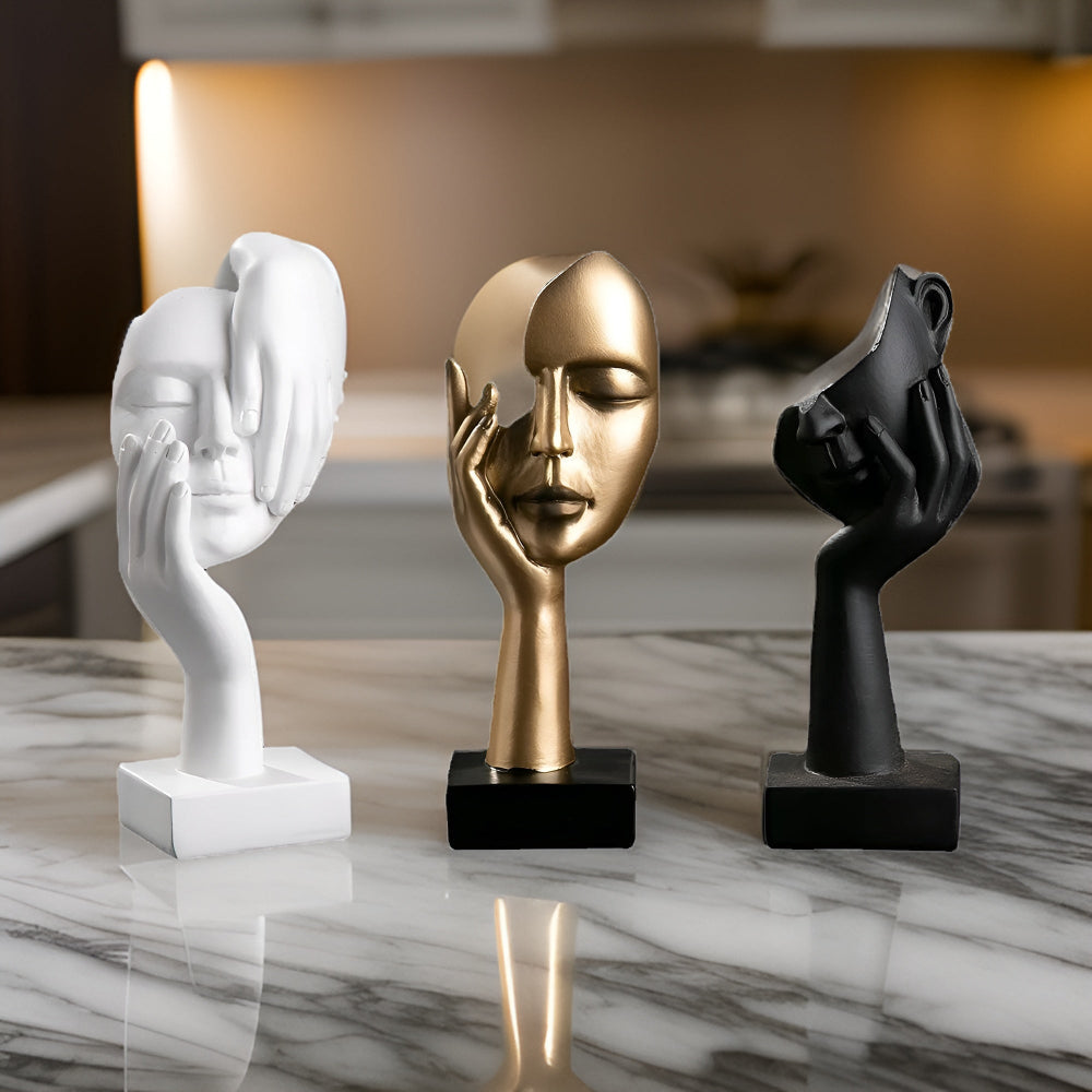Nordic Mind Herzskulptur – Abstrakte Eleganz Für Inspirierende Räume 3