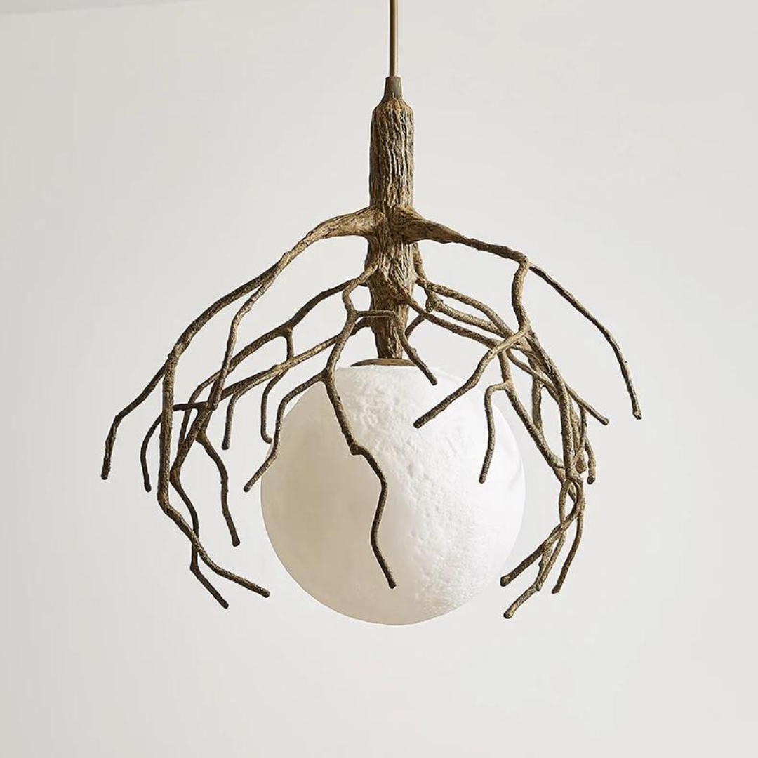 **Nordische Baum Retro Mond Pendelleuchte – Stilvolles Licht für Ihr Zuhause** 8
