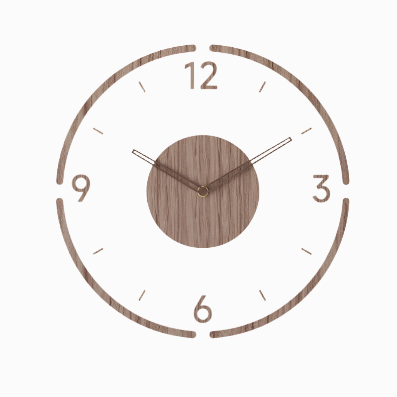 Nordische Glas Wanduhr Yara – Stilvolles Design Für Ruhige Momente 1