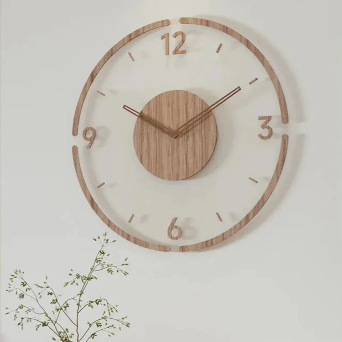 Nordische Glas Wanduhr Yara – Stilvolles Design Für Ruhige Momente 10