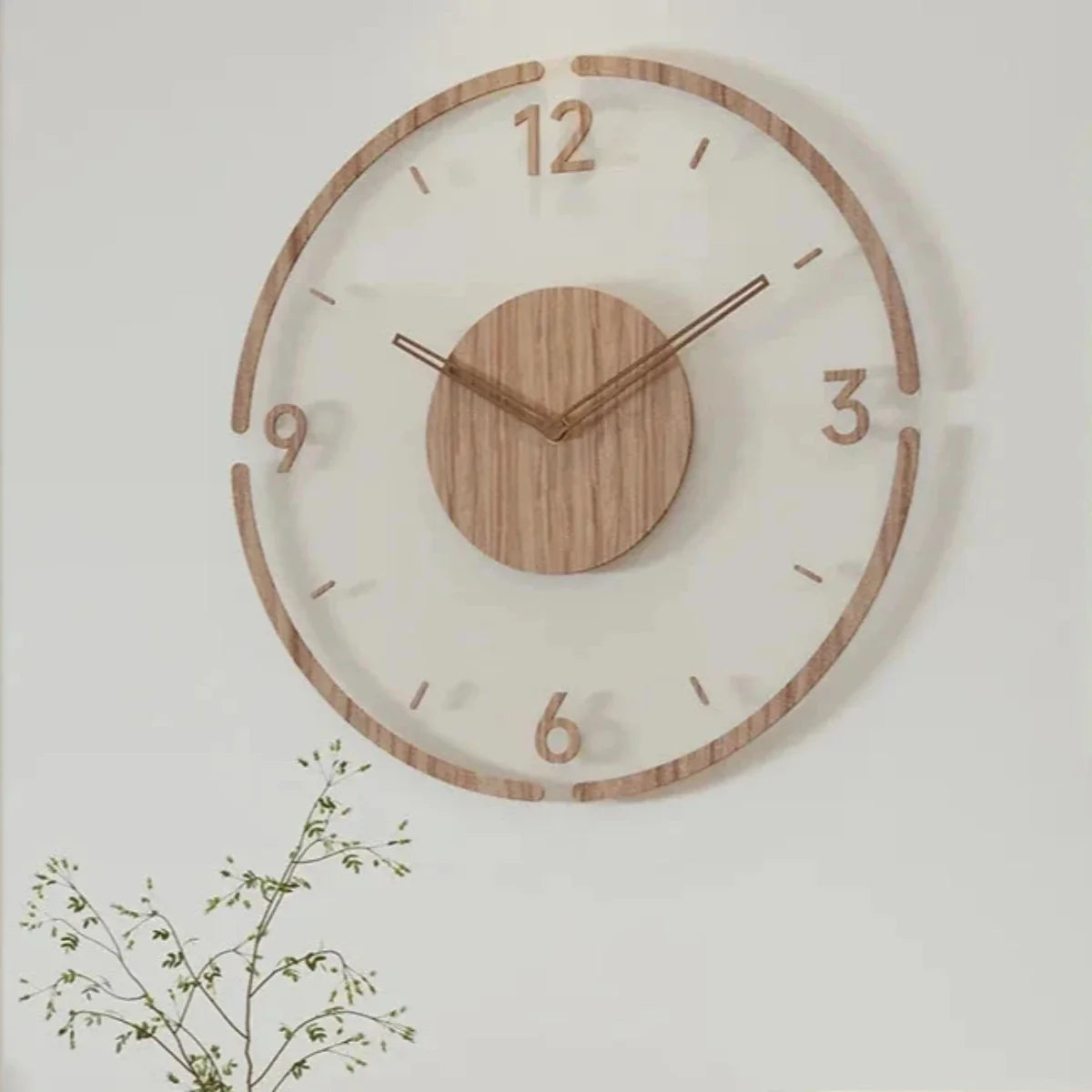 Nordische Glas Wanduhr Yara – Stilvolles Design Für Ruhige Momente 6