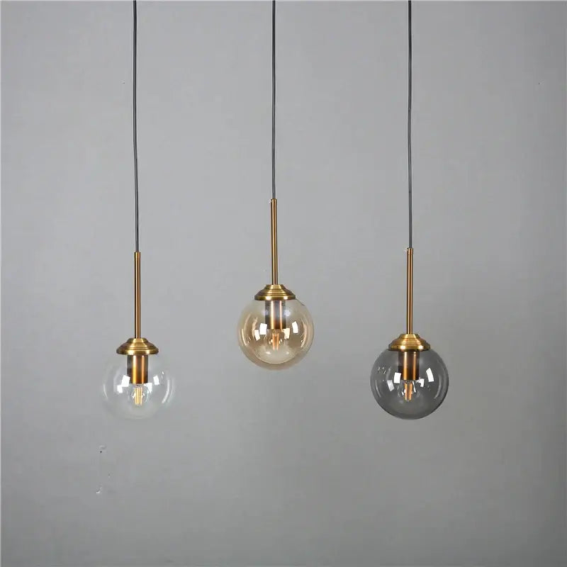 Nordische Moderne Hängelampe Glaskugel – Elegante Atmosphäre Für Esszimmer 7