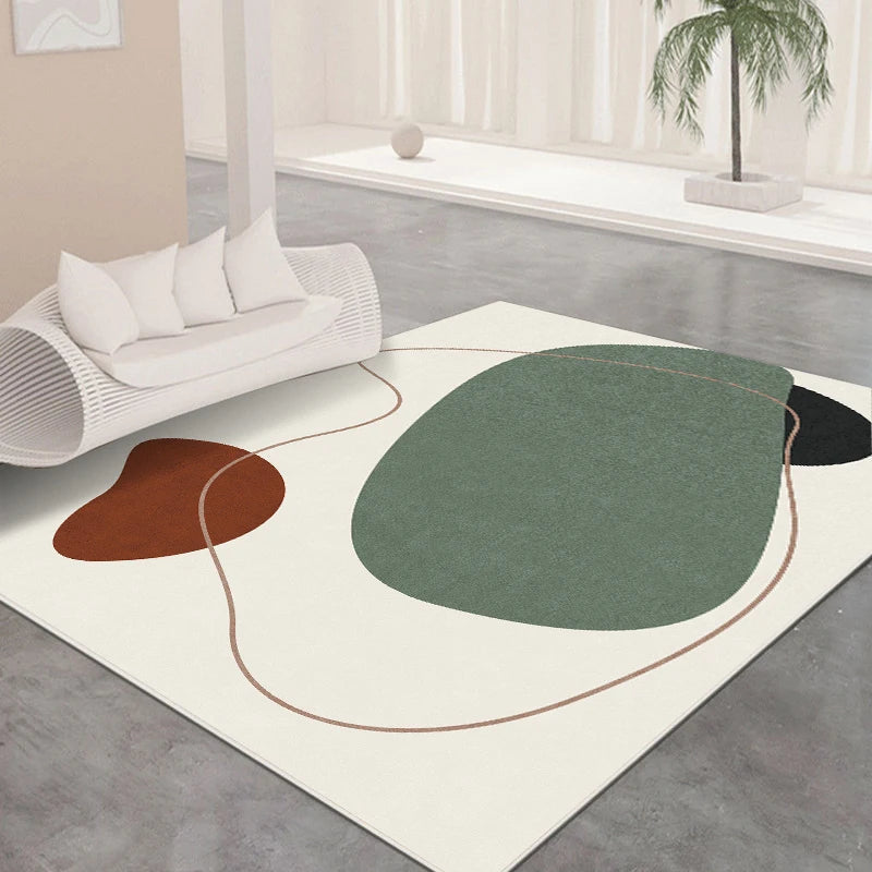 Nordischer Minimalistischer Teppich – Eleganz und Wärme für Ihr Zuhause 0