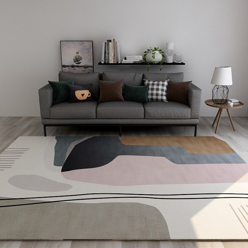 Nordischer Wohnzimmer Teppich Pastellfarben – Elegante Akzente Für Ihr Zuhause 0