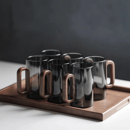 Nordvann Glasbecher Mit Holzgriff – Eleganter Genuss Für Jeden Anlass 1