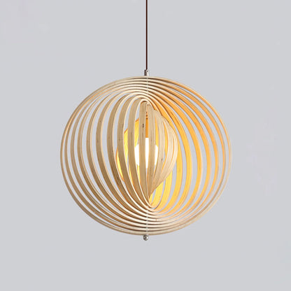Oasis Pendelleuchte Esstisch – Stilvolles Holzdesign mit Warmem Licht 9