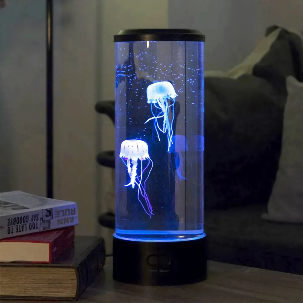OceanGlow Quallenlampe – Beruhigende Lichtshow für Entspannung 2