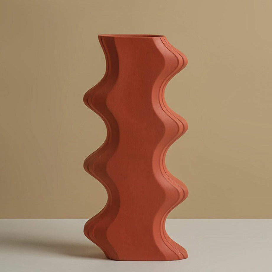 Optik-Keramikvase Muschelmuster – Stilvolles Wohnaccessoire Für Jeden Raum 10