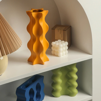 Optik-Keramikvase Muschelmuster – Stilvolles Wohnaccessoire Für Jeden Raum 4