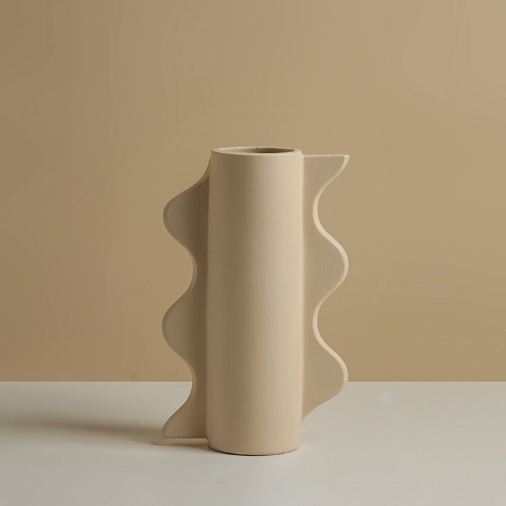 Optik-Keramikvase Muschelmuster – Stilvolles Wohnaccessoire Für Jeden Raum 9