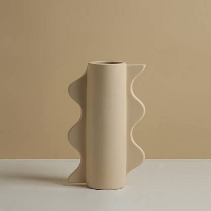 Optik-Keramikvase Muschelmuster – Stilvolles Wohnaccessoire Für Jeden Raum 9
