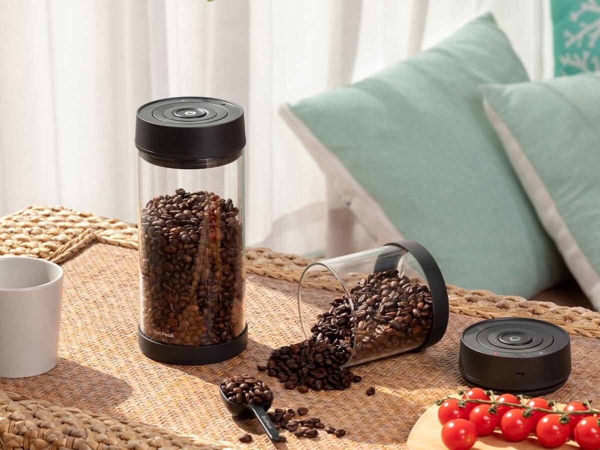 OutPeak Intelligente Vakuum-Kaffeedose – Perfekte Frische Für Ihren Kaffee 2