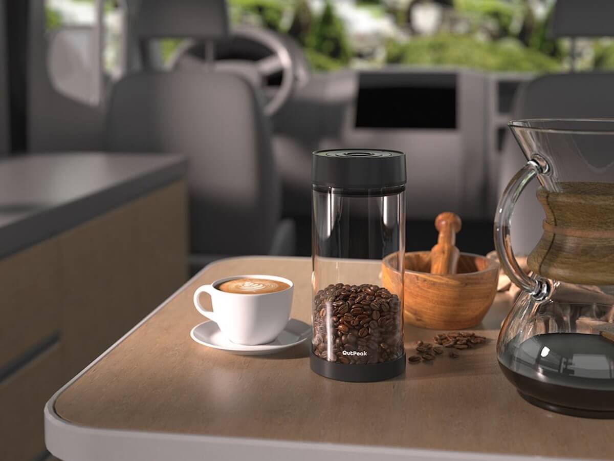 OutPeak Intelligente Vakuum-Kaffeedose – Perfekte Frische Für Ihren Kaffee 3