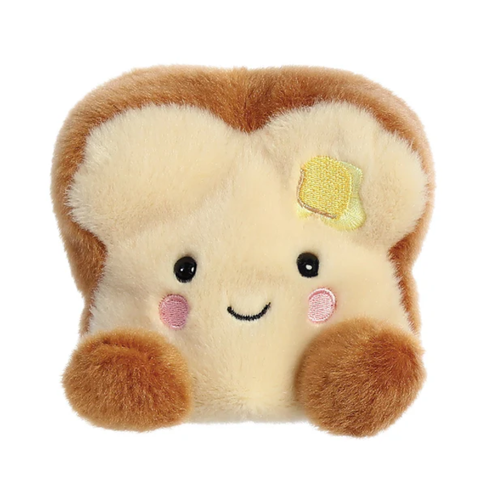 Palm Pals Buttery Toast Stofftier – Perfektes Kuscheltier Für Kleine Hände 0