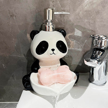 Panda 2-in-1-Seifenspender – Charmantes Design für Saubere Hände 2