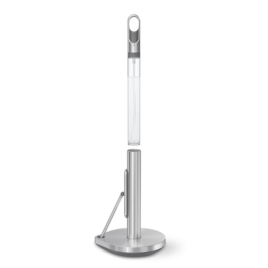 Papierhandtuchhalter Mit Sprühpumpe – Praktische Reinigung Mit Einhandbetrieb 1