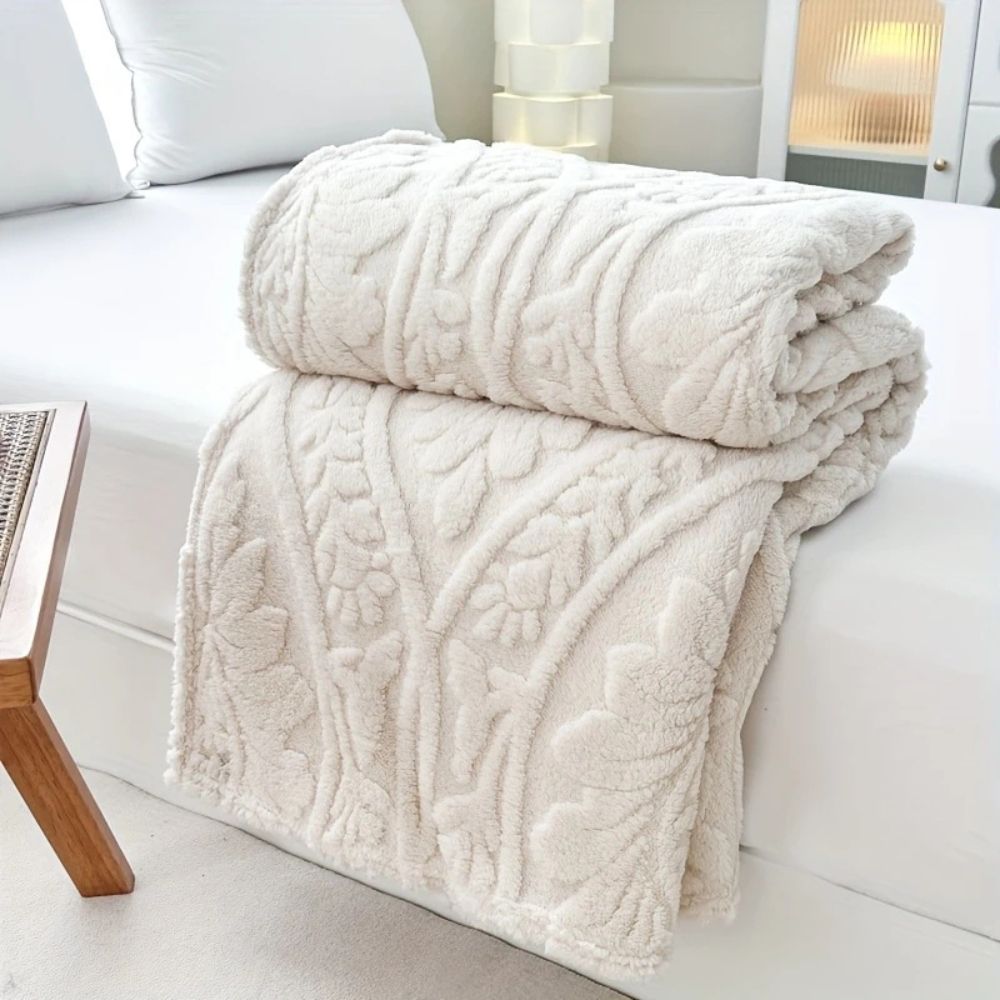 **Paris Weave Jacquard-Fleecedecke – Elegante Gemütlichkeit für Ihr Zuhause** 10