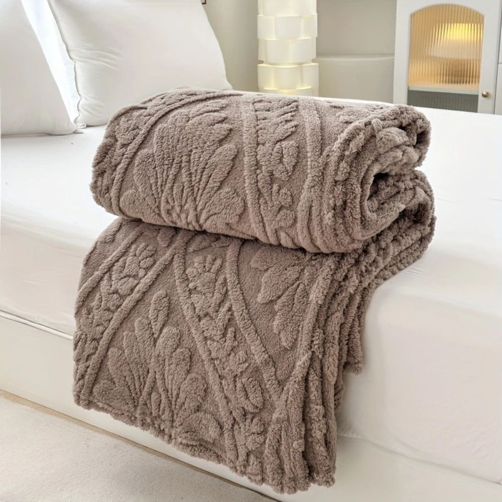 **Paris Weave Jacquard-Fleecedecke – Elegante Gemütlichkeit für Ihr Zuhause** 11