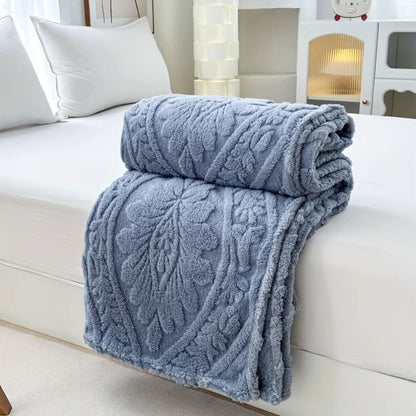**Paris Weave Jacquard-Fleecedecke – Elegante Gemütlichkeit für Ihr Zuhause** 6