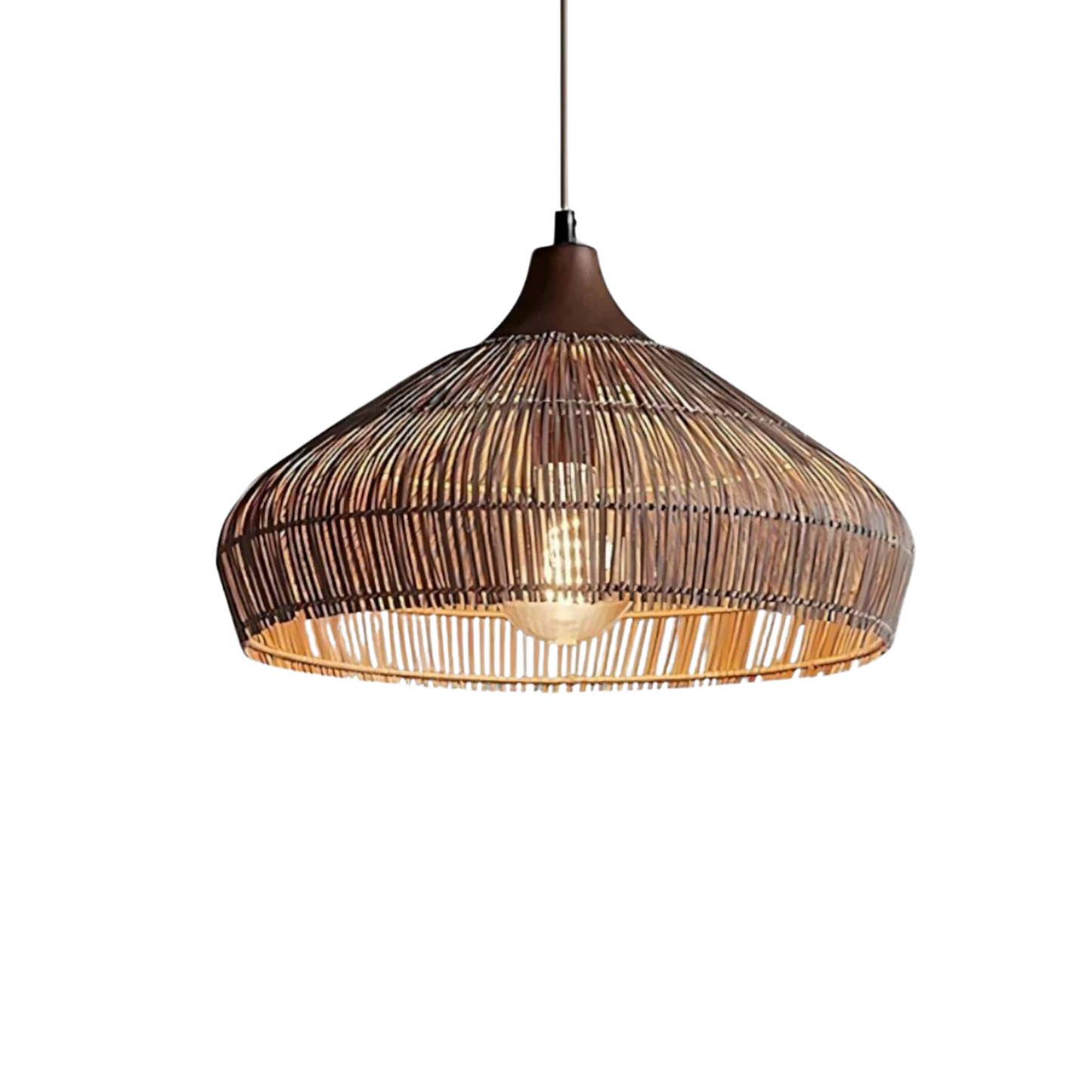 Pendelleuchte Rattan Japandi - Modernes Lichtdesign
