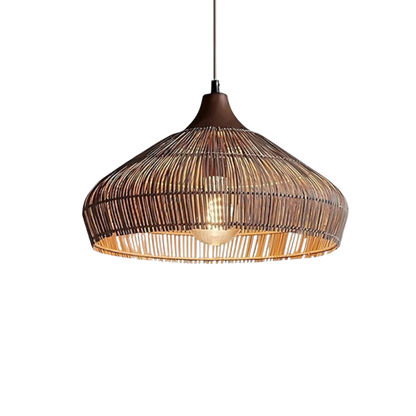 Pendelleuchte Rattan Japandi - Modernes Lichtdesign