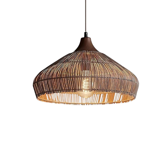 Pendelleuchte Rattan Japandi - Modernes Lichtdesign