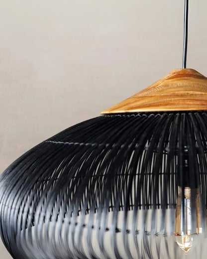 Pendelleuchte Rattan Japandi - Modernes Lichtdesign
