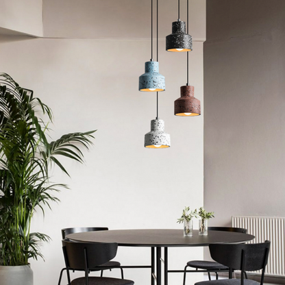 Pendelleuchte Zement Terrazzo – Stilvolle Hängelampe Mit Vintage-Charme 2