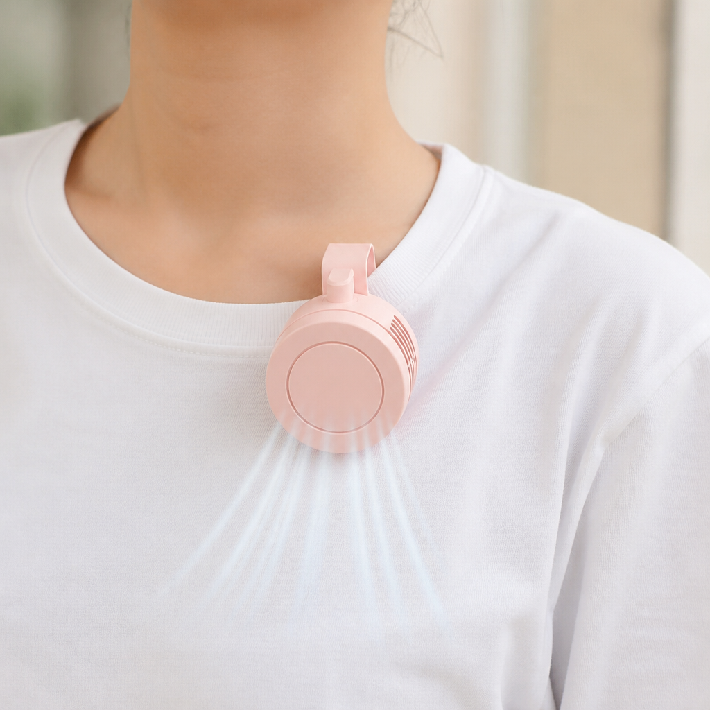Persönlicher Mini Ventilator USB – Praktische Kühlung Für Unterwegs 1