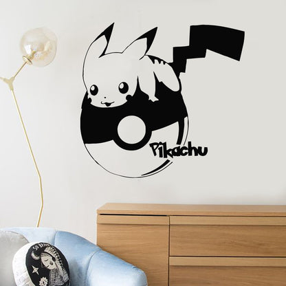 Pikachu Wandtattoo Kinderzimmer – Kreative Freude Für Kleine Pokémon-Fans 0