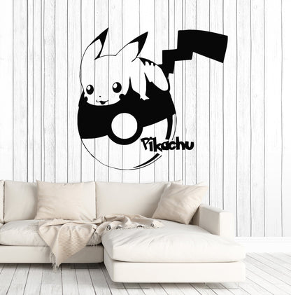 Pikachu Wandtattoo Kinderzimmer – Kreative Freude Für Kleine Pokémon-Fans 1