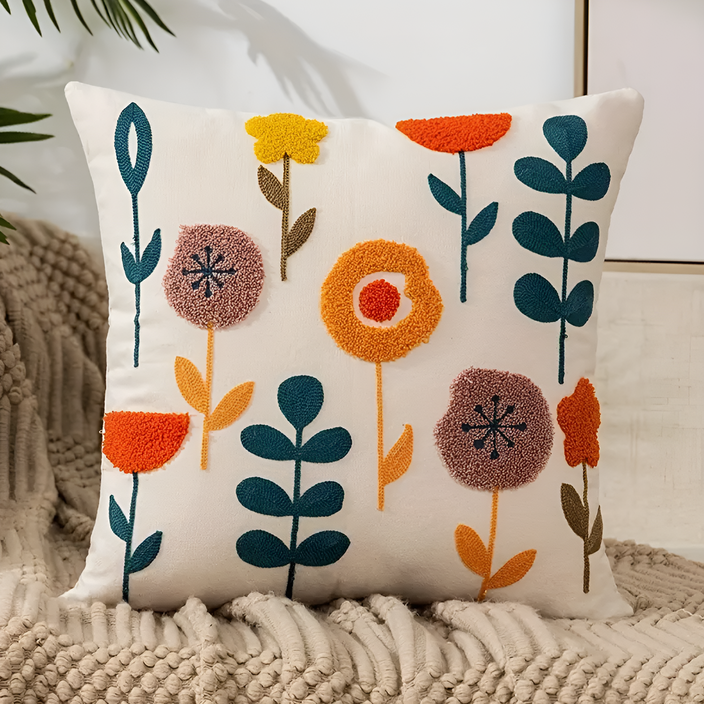 PillowFluff Kissenbezug Floral – Wolkenweicher Komfort Für Ihr Schlafzimmer 2