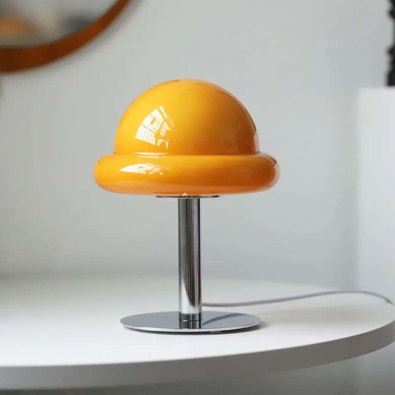 **Pilz-Tischlampe Mid-Century Modern – Stilvolles Retro-Design für jeden Raum** 0
