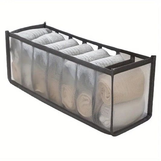 Platzsparender Unterwäsche-Organizer Beige – Perfekte Ordnung Für Ihre Schubladen 1