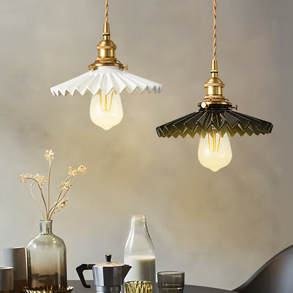**PleatCeramic Hängelampe** – Elegantes Faltendes Design für Ihr Zuhause 2