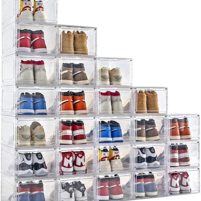 Premium Schuhkarton Transparent – Stilvolle Organisation Für Ihre Sneakers 0