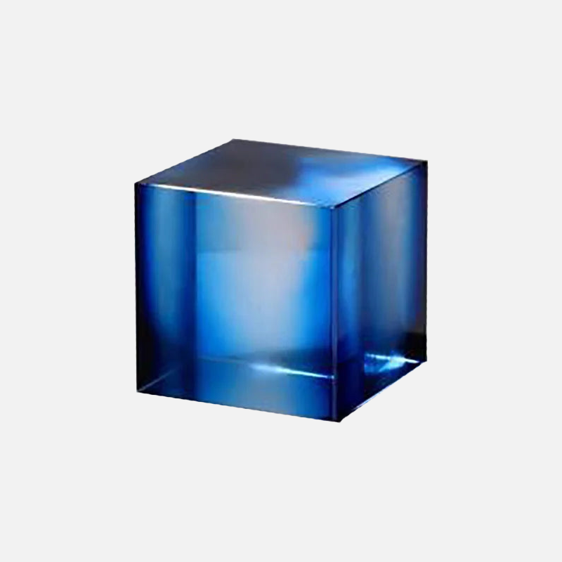 Prisma-Aura Kristallwürfel Blau-Gelb – Elegante Lichtspiele Für Jeden Raum 6