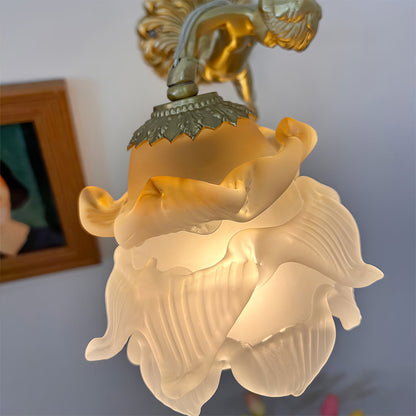Putti Statuetten Brass Wandlampe – Elegante Lichtquelle Für Stilvolles Ambiente 6