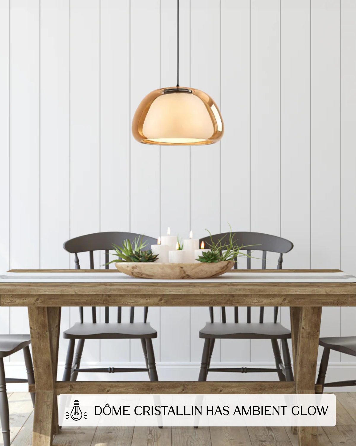 GlasKugel Duo - Elegante Hängeleuchte für sanftes Licht