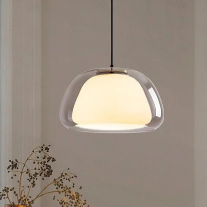 GlasKugel Duo - Elegante Hängeleuchte für sanftes Licht