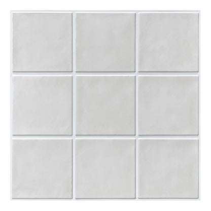 Quadratische 3D-Wandfliese Nebelgrau – Modernes Design Für Jeden Raum 0