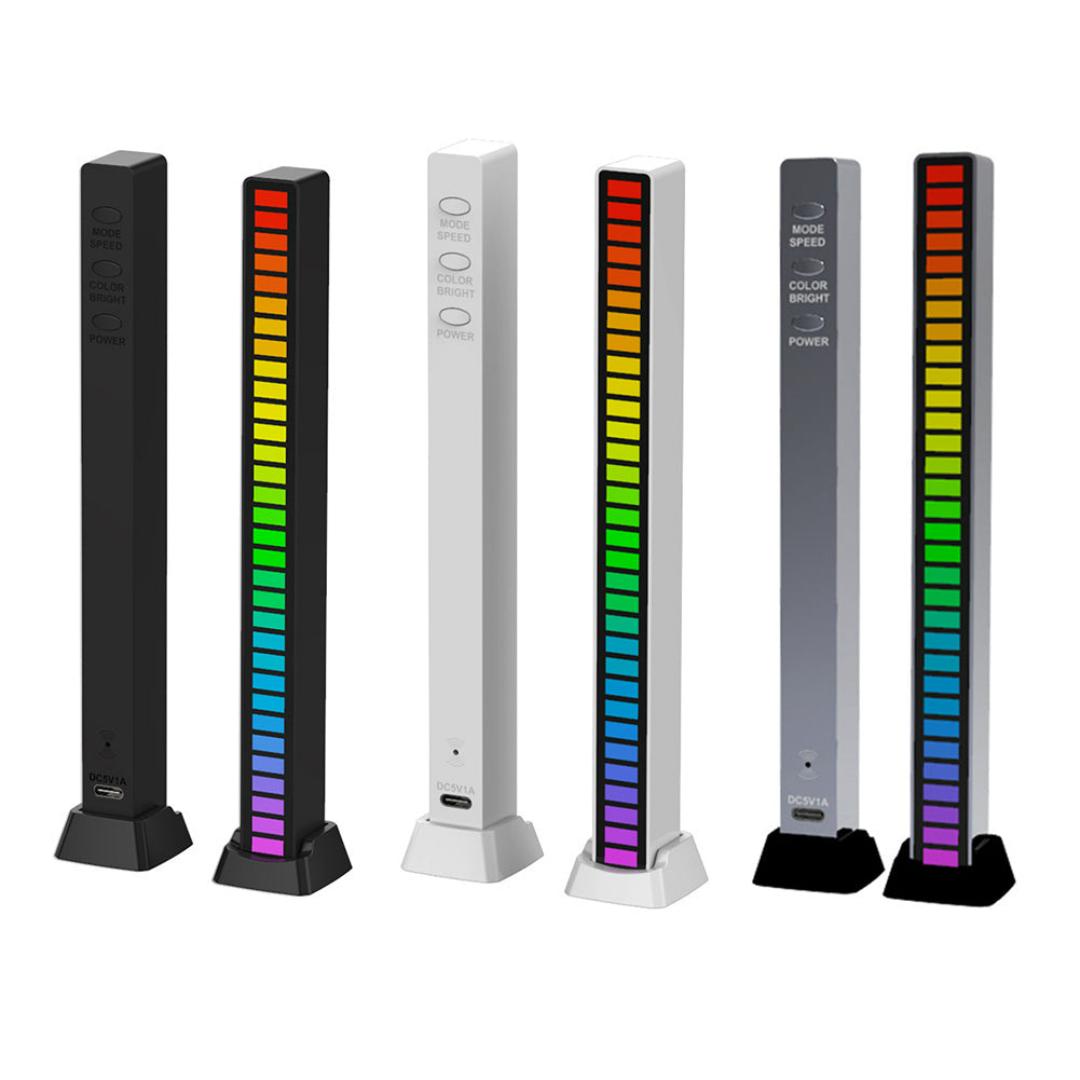 RGB Soundlichtleiste USB Wiederaufladbar – Farbenfrohe Klangerlebnisse Für Jede Stimmung 2