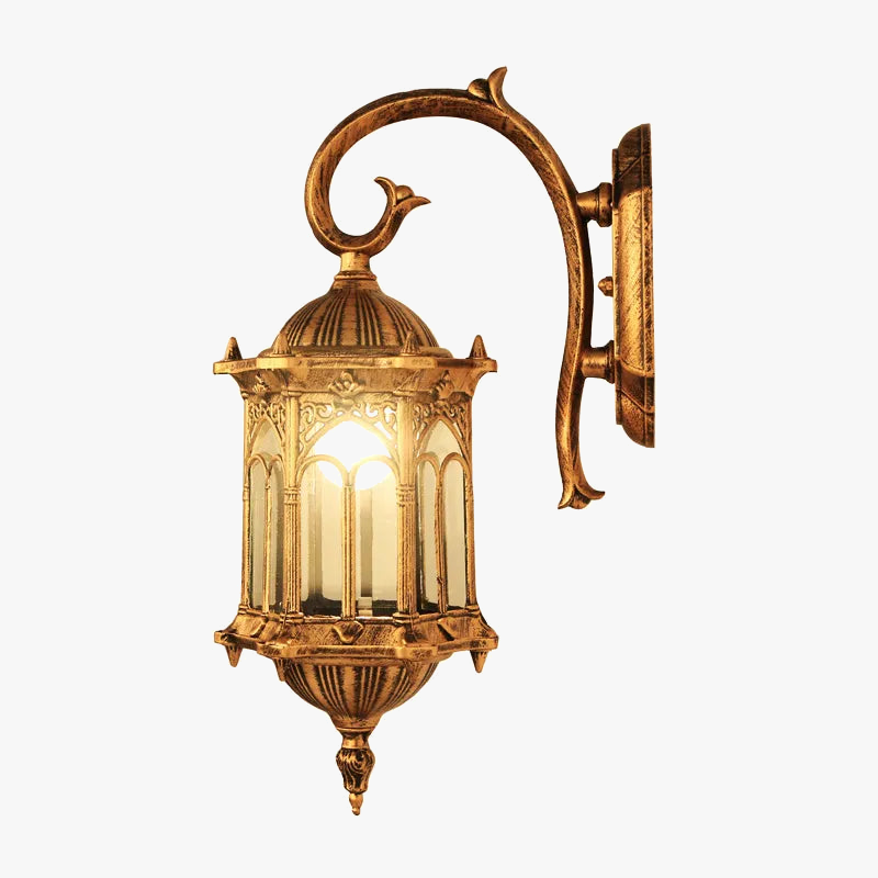 Retro-Wandlampe Für Außenbereiche – Stilvolle Beleuchtung Mit Modernem Design 3